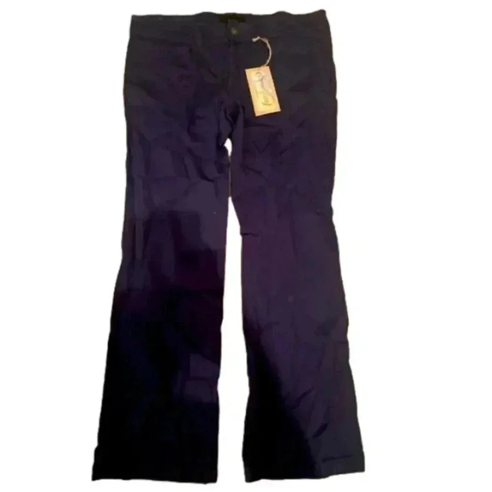 Blue flared jeans 
